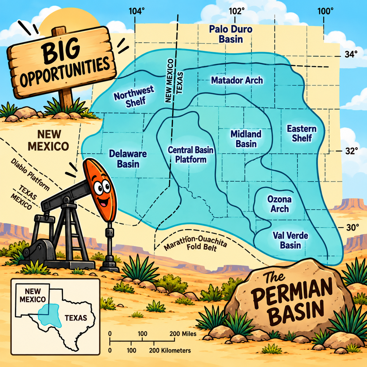 Permian Basin Map